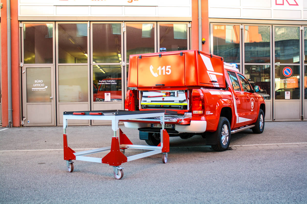 Kofler Fahrzeugbau FF Rodeneck PickUp Amarok Feuerwehr Feuerwehrfahrzeug