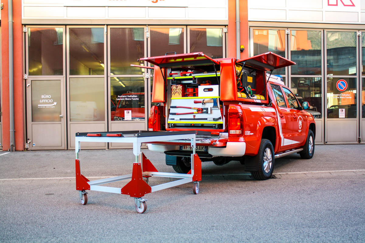 Kofler Fahrzeugbau FF Rodeneck PickUp Amarok Feuerwehrfahrzeug