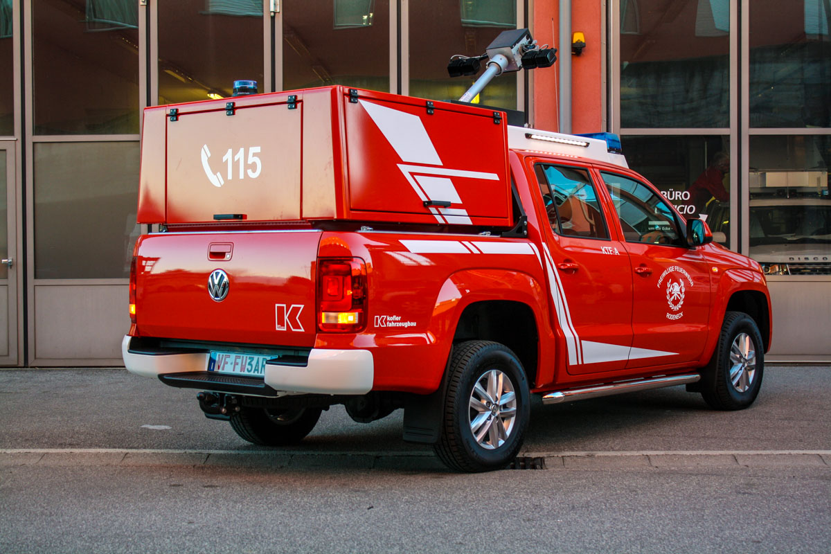 Kofler Fahrzeugbau FF Rodeneck PickUp Amarok Feuerwehr Feuerwehrfahrzeug