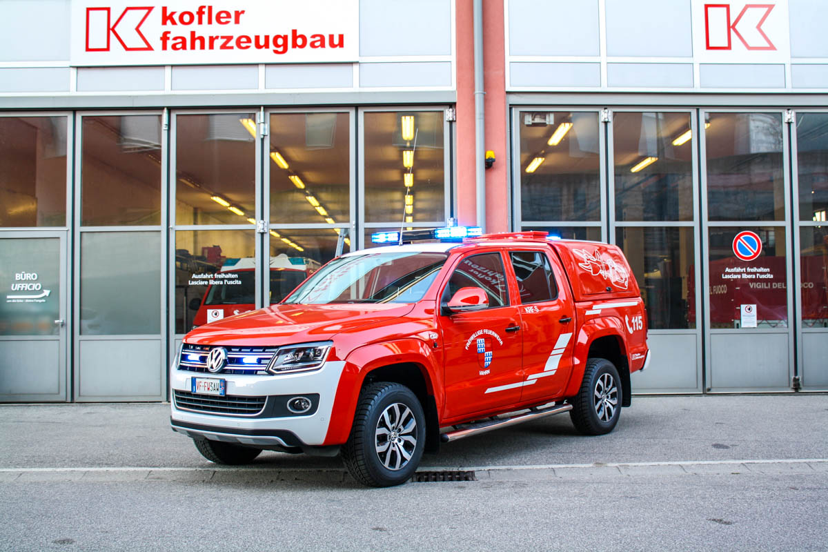 FF Vahrn Amarok Feuerwehrfahrzeug Kofler Fahrzeugbau