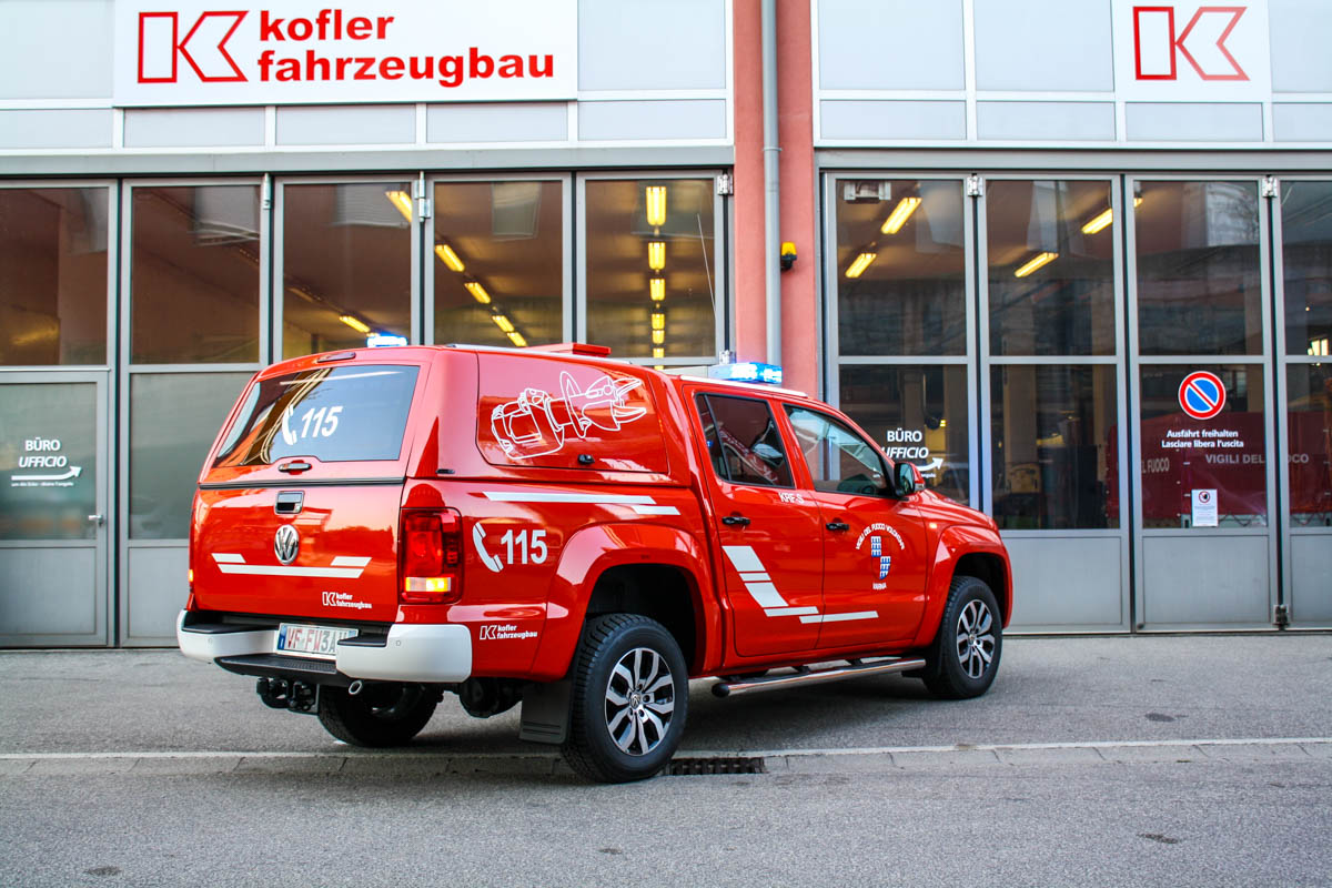 FF Vahrn Amarok Feuerwehrfahrzeug Kofler Fahrzeugbau