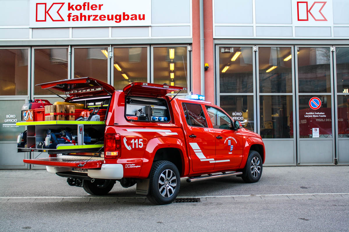 FF Vahrn Amarok Feuerwehrfahrzeug Kofler Fahrzeugbau