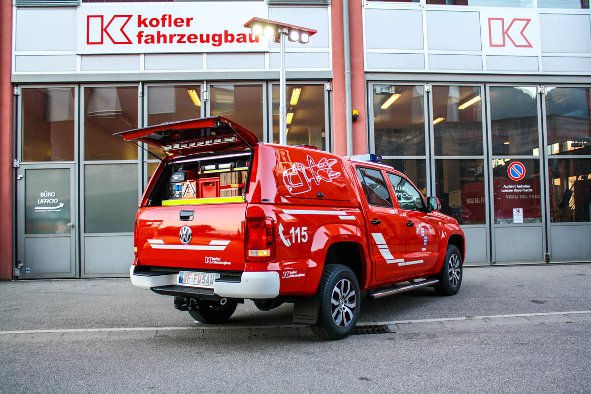 FF Vahrn Amarok Feuerwehrfahrzeug Kofler Fahrzeugbau