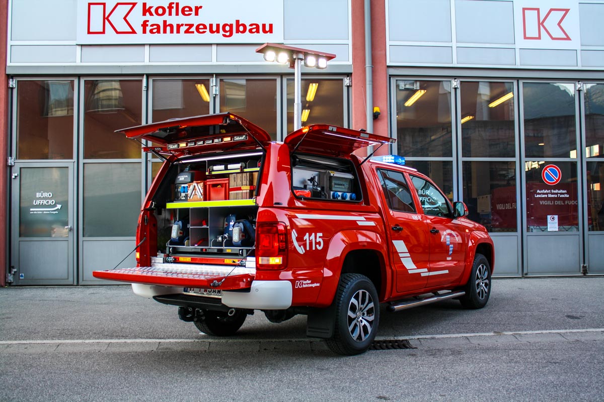 FF Vahrn Amarok Feuerwehrfahrzeug Kofler Fahrzeugbau