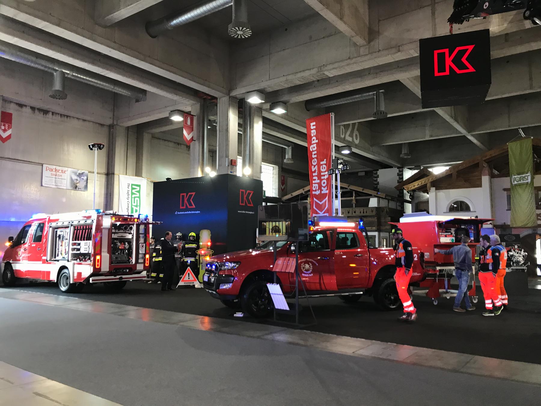 Kofler Fahrzeugbau Messe Civil-Protect 2018