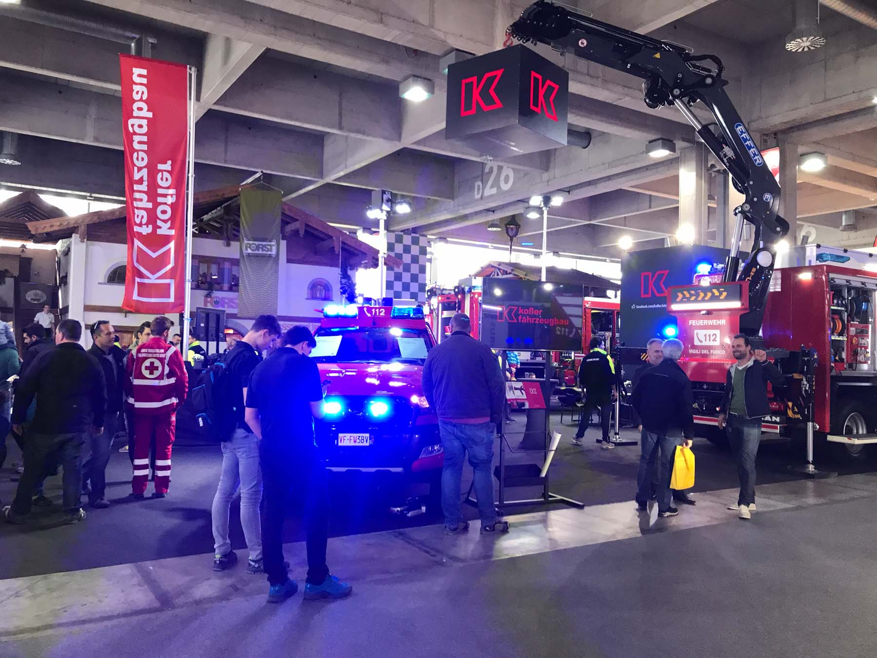 Kofler Fahrzeugbau Messe Civil-Protect 2018